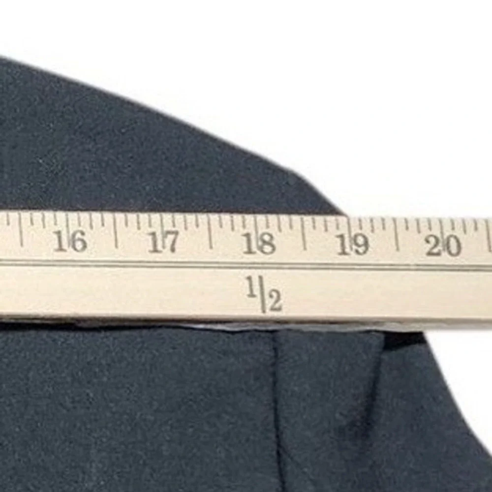 Jean-Yves Tuxedo Jacket‎ Mens 39R Black Wool Peak Lapel Formal Wedding Blazer